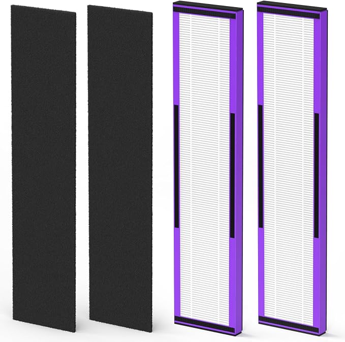 2-Pack Upgraded 2-in-1 Replacement Filter Compatible by GoKBNY