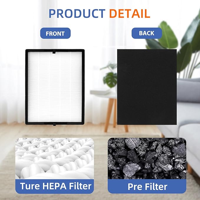 45i Replacement Filter for Alen Breathesmart Flex Bh400 45i Air Purifier H13 - Image 4