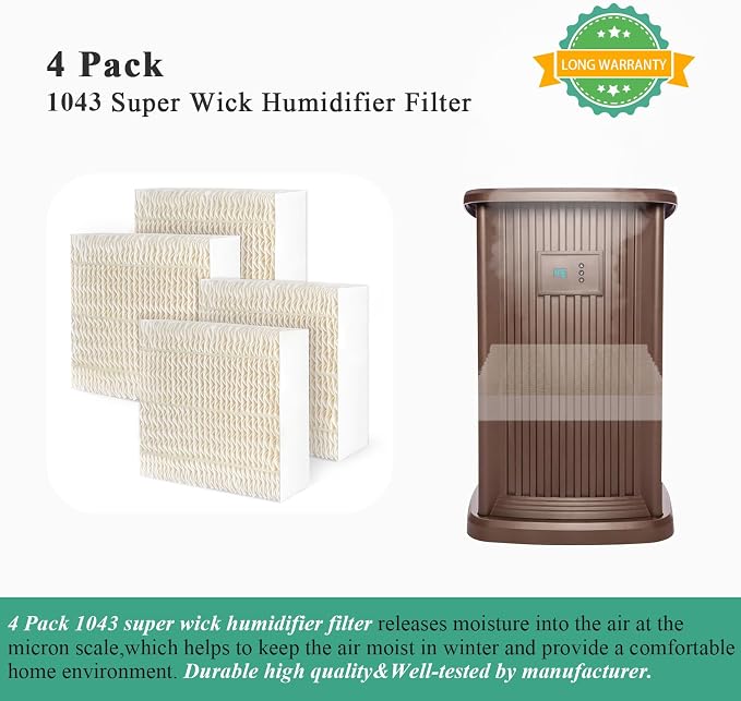 Techecook 1043 Super Humidifier Wick Filters Replacement - Image 7