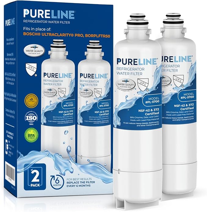 Pureline Replacement for Bosch® Ultra Clarity® Pro Water Filter, BORPLFTR50 by PURELINE