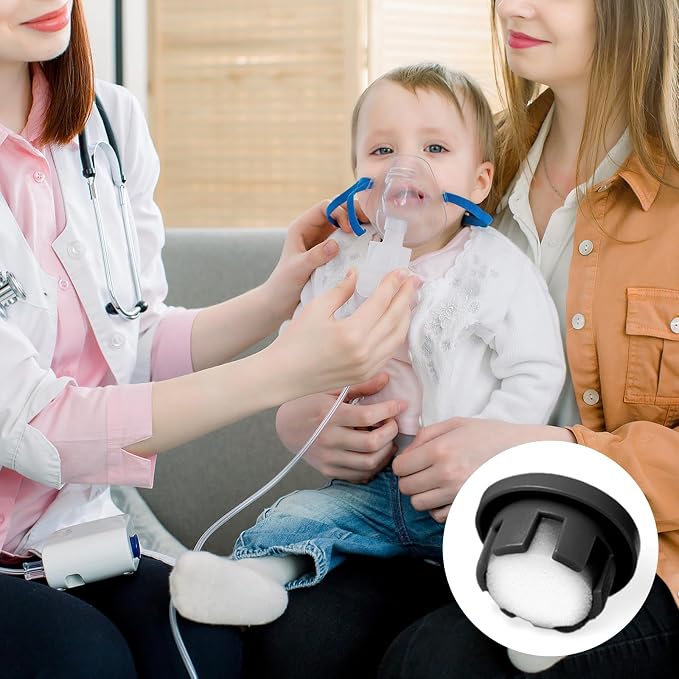 Air Filter Sponge, Compressor Replacement System, Round White Breathable Foam - Image 7
