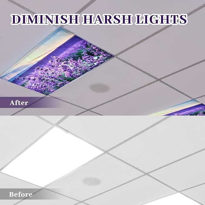 Patelai 8 Pack Fluorescent Light Covers - Image 3