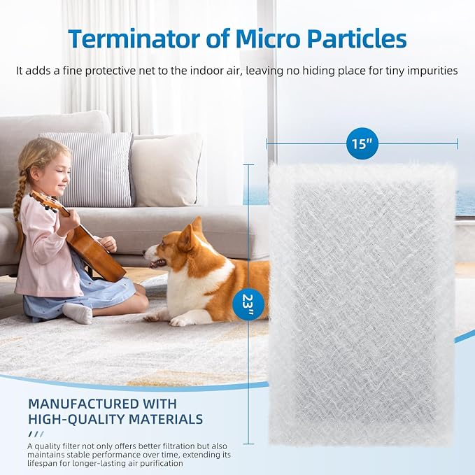 16x25 Replacement Filter Pads Compatible - Image 2
