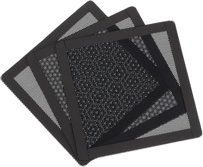 MECCANIXITY 3PCS PC Dust Filter, 120x120mm Magnetic Frame PVC Computer Case by MECCANIXITY