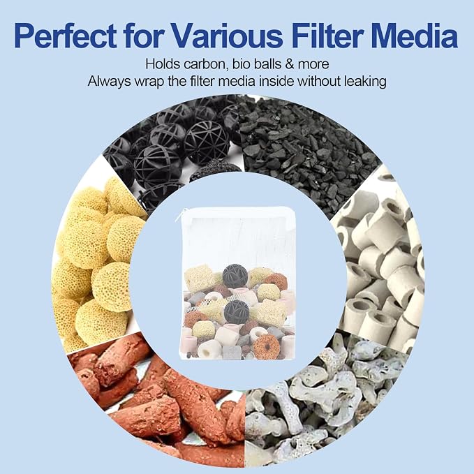 16 Pcs Aquarium Filter Media Bags - Image 5