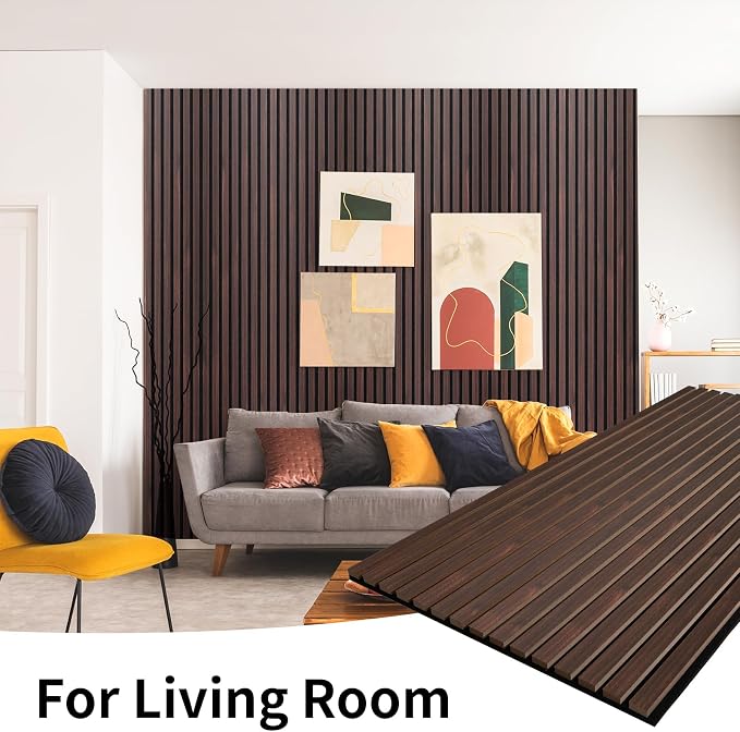 Wood Slat Wall Panel, 3D Soundproof Wall Panels, Large Acoustic Panels - Image 8