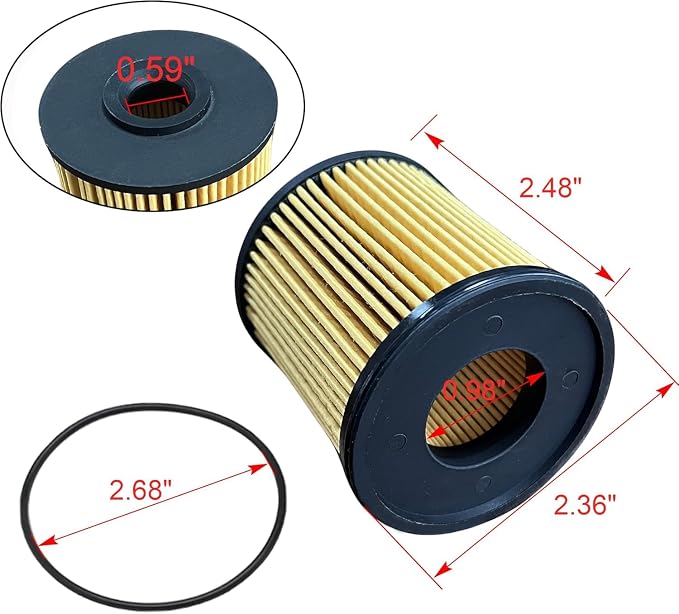 iFJF R12H Fuel Water Separator Filter Element 10 Micron Only Replacement - Image 3