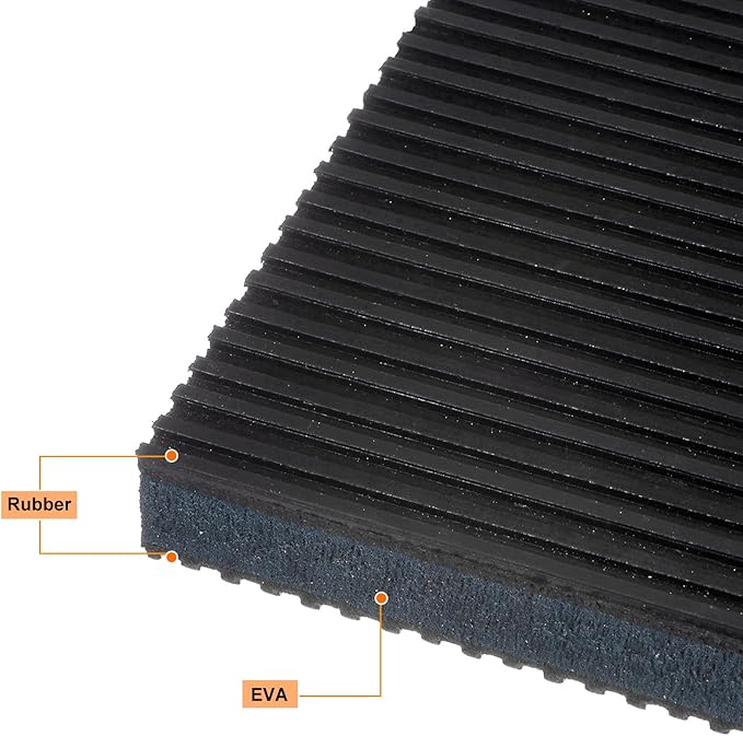HARFINGTON 12pcs Rubber Anti Vibration Pads 2" x 2" x 7/8" Isolation Vibration - Image 4