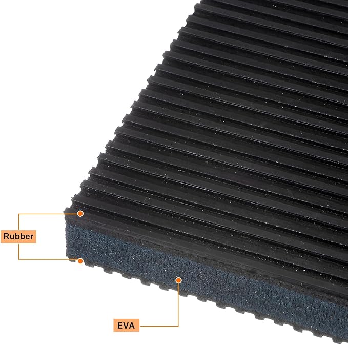 HARFINGTON 8pcs Rubber Anti Vibration Pads 2" x 2" x 7/8" Isolation Vibration - Image 4