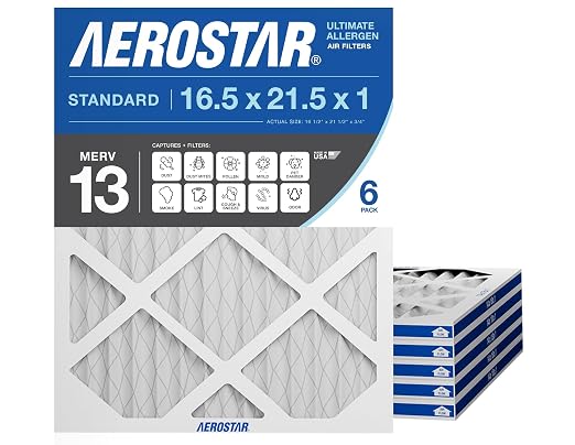 Aerostar 16.5x21.5x1 MERV 13 by AirFiltersDelivered