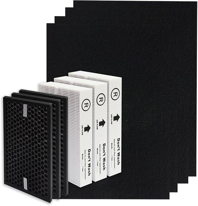 PUREBURG Replacement True HEPA Filter Compatible by PUREBURG-PureYourBreath