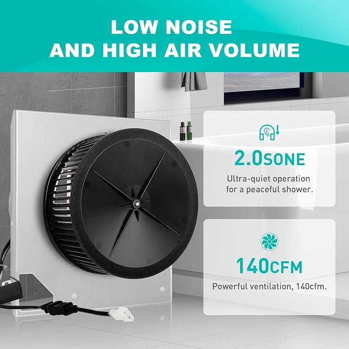 【140CFM】QTN80L QTR080-a Motor Fan Compatible - Image 3
