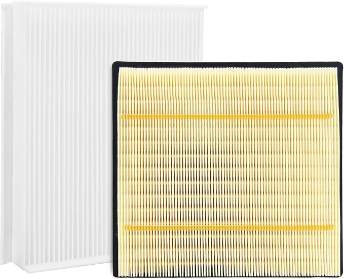 7C3Z-9601-A Engine Filter and FL3Z19N619A Cabin Air Filter Set Replacement by HYFTJYZ