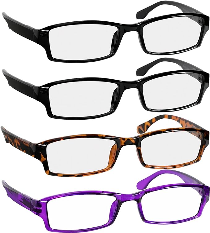 TruVision Readers Reading Glasses, Comfort Spring Hinges by Truvision+Readers