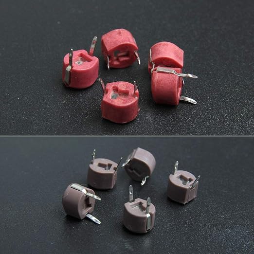 Acxico 45 pcs 9 Values Trimmer Capacitor Kit Assorted Adjustable Variable - Image 3