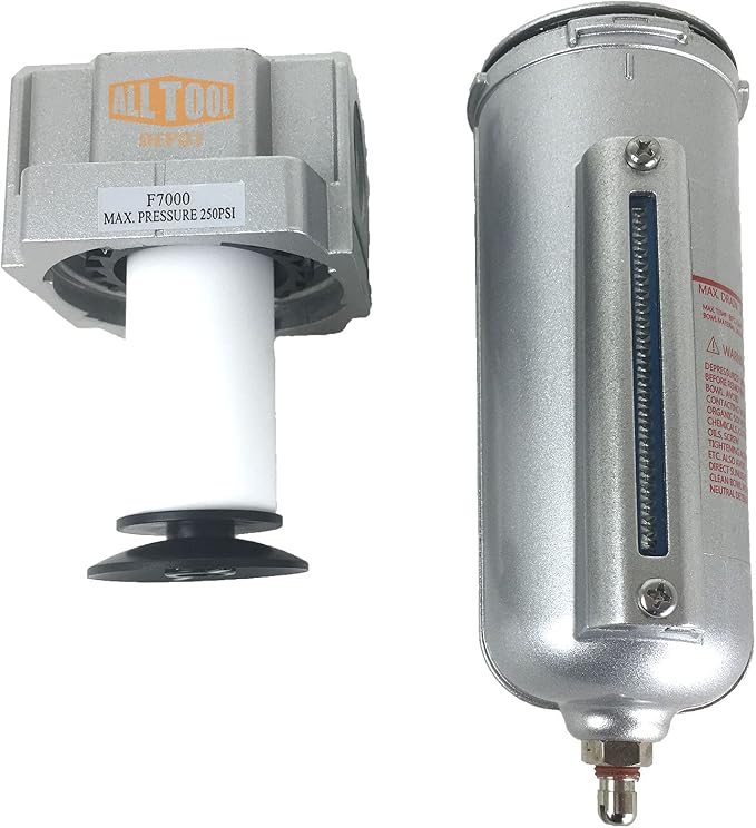 1/2" NPT HEAVY DUTY Industrial Grade Particulate Filter/Water Trap - Image 5