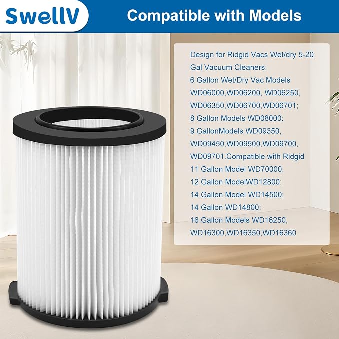 2 Pack VF4000 Replacement Filter Compatible - Image 2