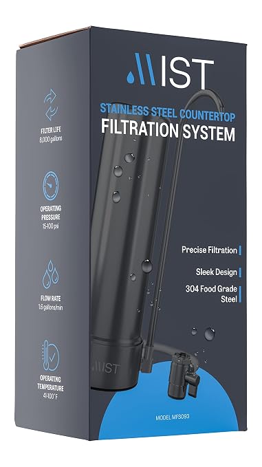 Mist Countertop Water Filter, 5-Stage Water Filtration System Countertop - Image 3