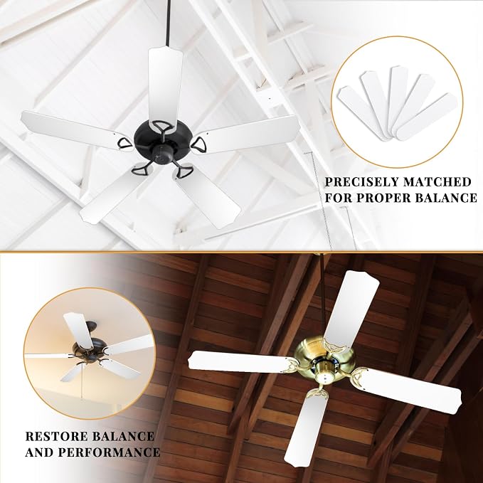 Lineshading 5 Pack 20" Replacement Fan Blades - Image 4