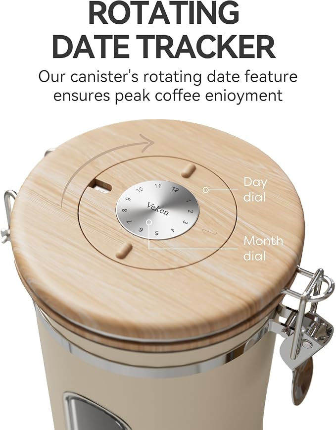 Veken Coffee Sugar Canister - Image 4
