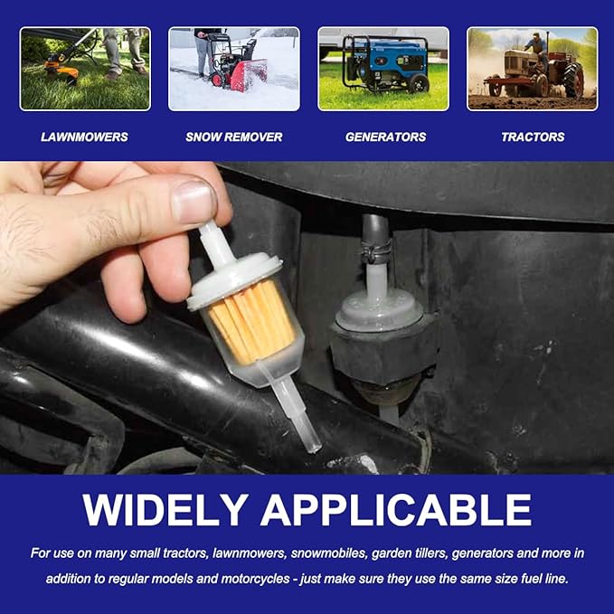 4 PCS Gas Inline Fuel Filters - Image 6
