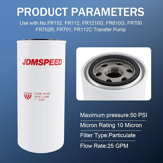 F1810PM0 Fuel Filter Element Spin-on Particulate Replacement - Image 3