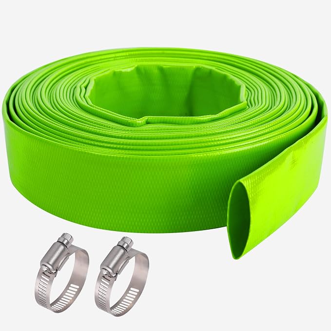 2 inch x 100 FT Pool Backwash Hose, by ProfessionalBrand