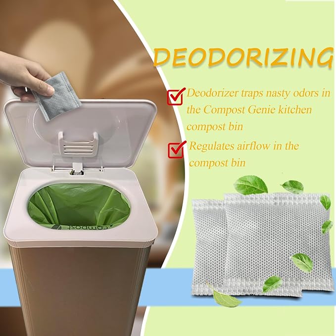 Compost Bin Deodorizers Carbon Filters Compatible - Image 3