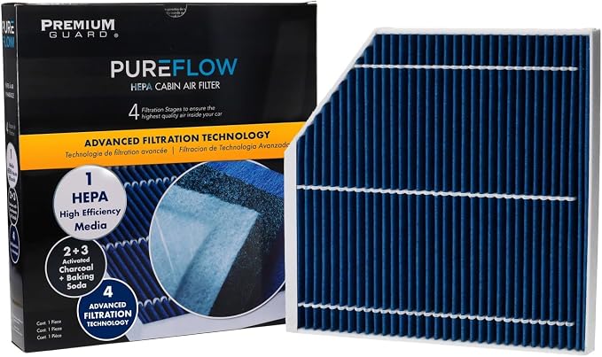 PUREFLOW PC4439HX HEPA Cabin Air Filter | Fits 2012-2018 Audi A6 Quattro - Image 3
