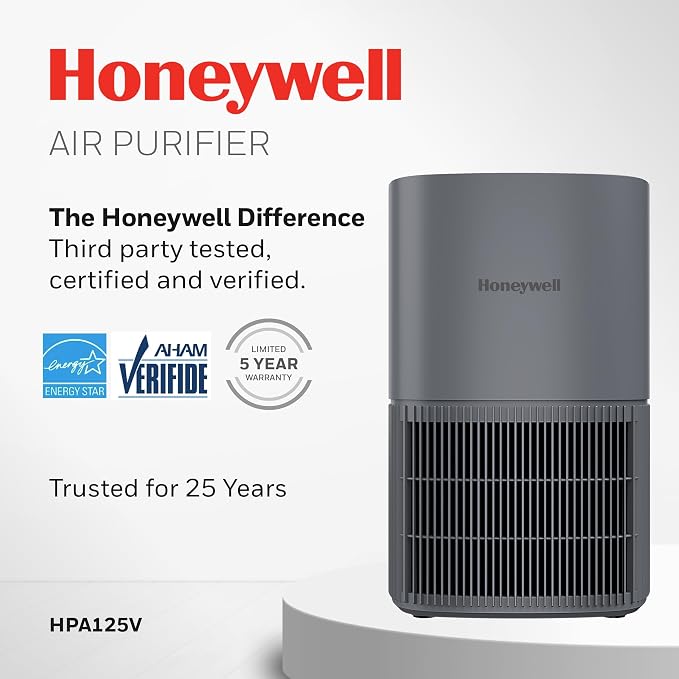 Honeywell Allergen Plus Compact Small Room HEPA Air Purifiers - Image 2