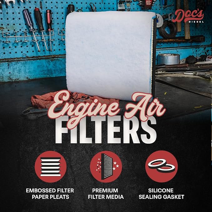 Doc's Diesel Engine Air Filter DPA11885 | Compatible - Image 2