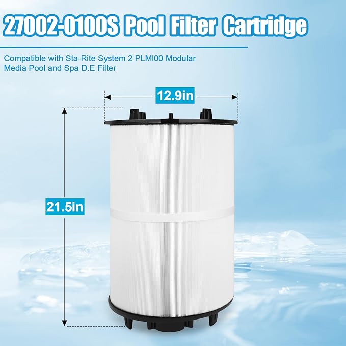27002-0100S Pool Fliter Cartridges Replacement Compatible - Image 2