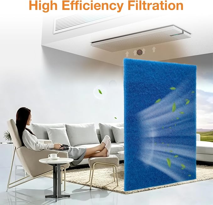 2 Pack 20x30x1 Reusable Air Filter, Washable Cut-to-Fit HVAC Media - Image 8