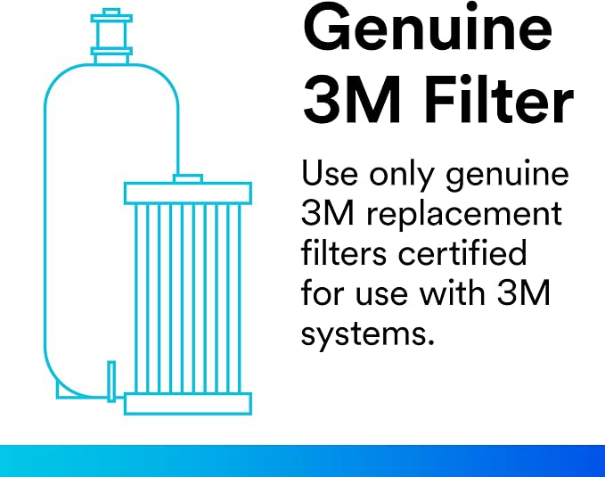 3M Aqua-Pure Under Sink Replacement Water Filter Cartridge AP217, - Image 3