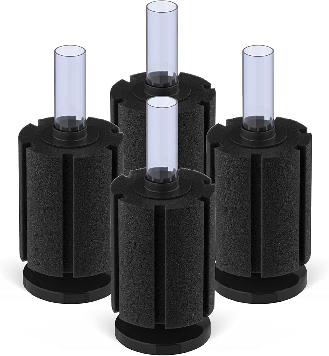 Pawfly Large Aquarium Bio Sponge Filter Quiet Betta Fry Shrimp and Small Fish by Pawfly