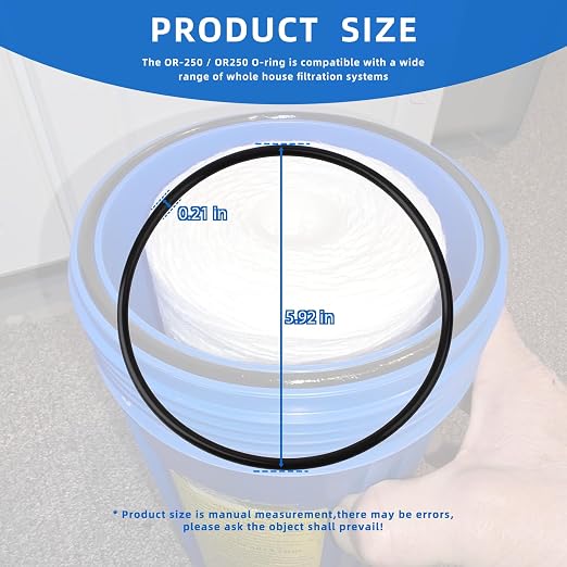 OR-250 o-Ring Compatible with Culligan Water Filter Housing WH-HD200-C - Image 5