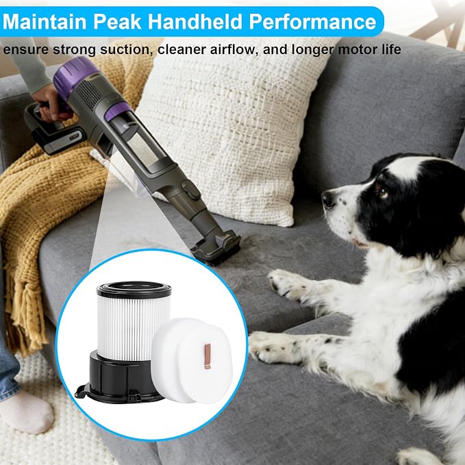 Filter for Shark IP3251 IP3253 IP3225 PowerDetect Clean & Empty Vacuum - Image 6