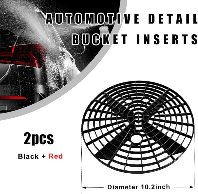 2 PCS Car Wash Bucket Insert, Dirt Guard Bucket Insert Helps Remove Dirt Debris - Image 2