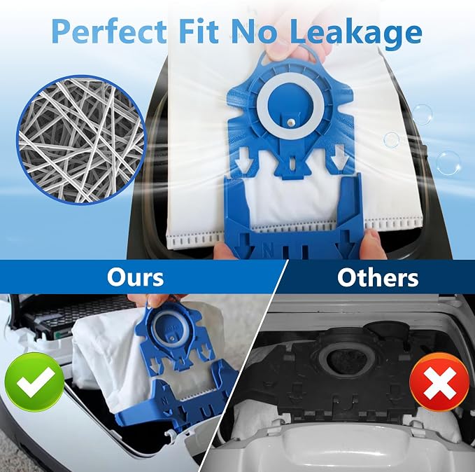 Improvedhand 12 Packs 3D Airclean Bags Replacement - Image 3