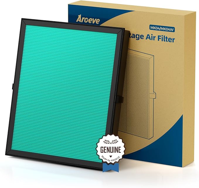 AROEVE MK04 Air Filter Replacement 4-in-1 Filter by AROEVE