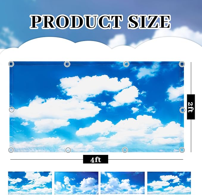 ROCEEI Pack of 4 Fluorescent Light Covers - Image 3