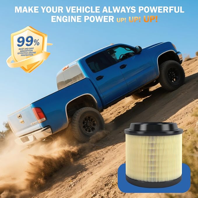 1Pcs Cabin Air Filter & 1Pcs Engine Air Filter Accessories Compatible - Image 5