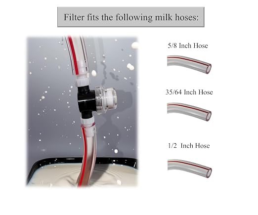 Inline Milker Filter, for Milking Machines Portable or Fixed. - Image 4