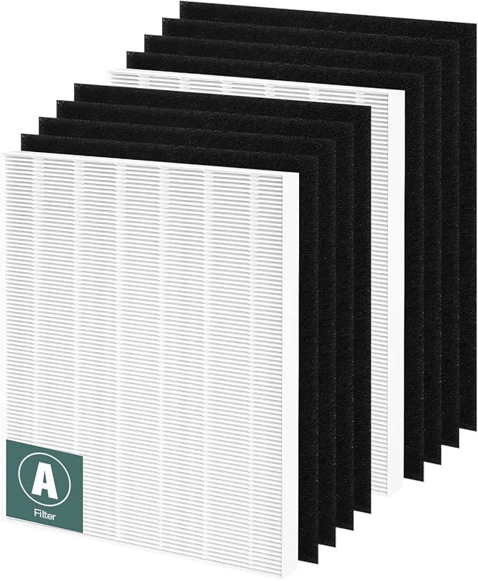 115115 Replacement Filters A for Winix PlasmaWave Air Purifier C535, Funmit 2 by Funmit