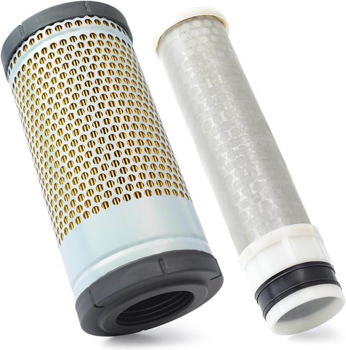 10400511200 19690531100 Inner and Outer Air Filter Element Combo Replacement by Dusledel