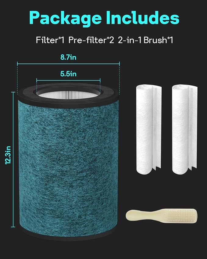 2 Pack HP301 HP302 Replacement Filter Compatible - Image 2