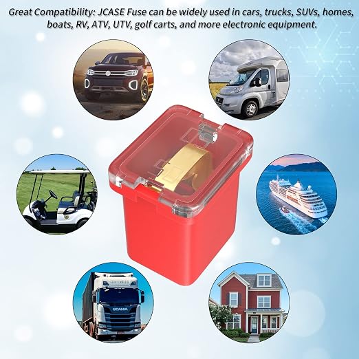 Joinfworld 36Pcs Jcase Fuse Assortment Kit Automotive Low Profile Box Shaped - Image 6