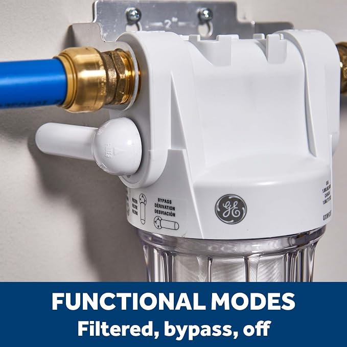 GE Whole House Water Filtration System, Install Kit & Accessories Included - Image 10
