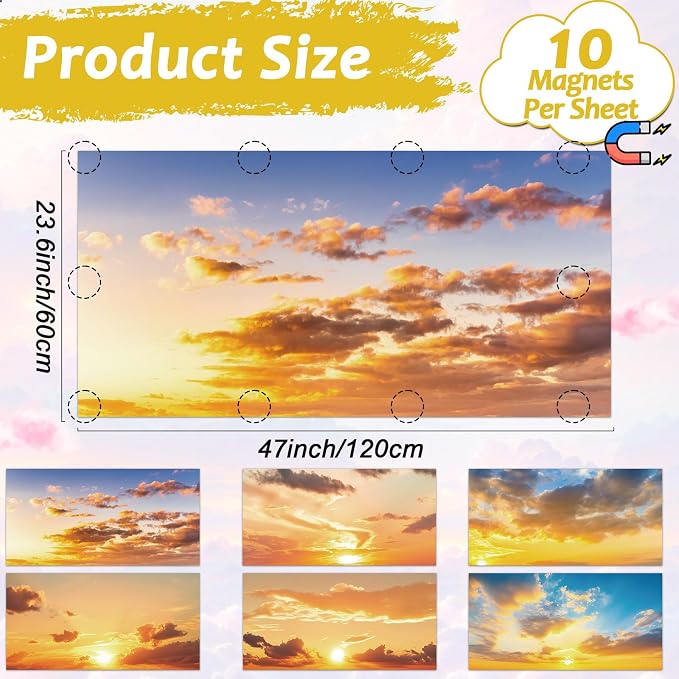 6 Pcs Fluorescent Light Covers - Image 2