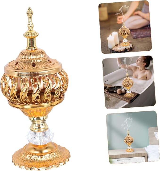Levemolo Mabkhara Burner Islamic Decorative Incense Burner - Image 2